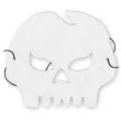 maska filcowa czaszka biala rozm uniwersalny