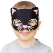 maska kotek czarny filcowa godan