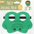 maska krokodyl filcowa partypal