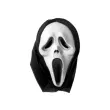 maska krzyk plastikowa z kapturem