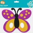 maska motylek filcowa godan