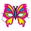 maska papierowa barwny motyl rozowy rozm uniwersalny