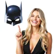 maska papierowa batman unique 8 szt