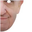 maska papierowa papiez franciszek powergift