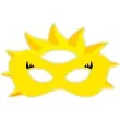 maska papierowa sloneczko zolta rozm uniwersalny
