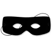 maska papierowa zorro czarna rozm uniwersalny