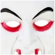 maska wampir dracula biala partypal
