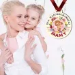 medal drukowany dla najukochanszej mamy bialy 72 mm