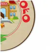 medal drukowany witaj szkolo drewniany 72 mm