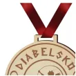 medal dzien kobiet diabelsko seksowna drewniany 72 mm