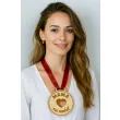 medal dzien matki mama na medal drewniany 72 mm
