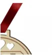 medal dzien matki super mama drewniany 72 mm