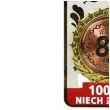 medal jestes super liczba 80 zloty passion cards