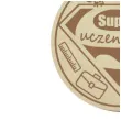 medal super uczennica drewniany 72 mm