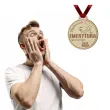medal zasluzona emerytura drewniany 72 mm