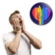 metalowa przypinka na parade rownosci lgbt teczowe serce pride month 5 6 cm