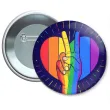 metalowa przypinka na parade rownosci lgbt teczowe serce pride month 5 6 cm