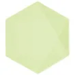 miseczki vert decor heksagonalne zielony amscan 15 8 cm 6 szt