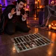 naklejka podlogowa halloween klaun stalowa 50 x 37 cm