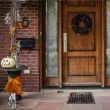 naklejka podlogowa halloween zywe trupy rdzawa 50 x 37 cm