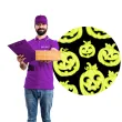 naklejki fluorescencyjne halloween dynie carnival toys