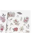 naklejki foliowe transferowe rozowe kwiaty scrapbooking dekoracje kreatywne 39 szt