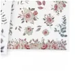 naklejki foliowe transferowe rozowe kwiaty scrapbooking dekoracje kreatywne 39 szt