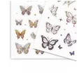 naklejki foliowe zlote motyle scrapbooking dekoracje kreatywne 82 szt