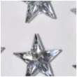 naklejki gwiazdy 3d srebrne aliga 8 szt
