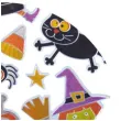 naklejki halloween czarownice i wiedzmy metalizowane arpex