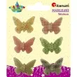 naklejki motylki z koralikami titanum