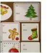 naklejki na prezenty swiateczne wzorki mix arpex