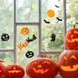 naklejki na szybe halloween o zmroku partypal