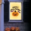 naklejki na szybe happy halloween guirca 16szt