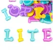 naklejki piankowe litery alfabet mix brewis 112 szt