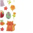 naklejki samoprzylepne wiosenne ozdoby brewis 32 szt