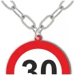 naszyjnik 30 urodziny traffic birthday