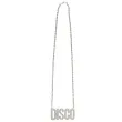 naszyjnik disco srebrny boland