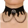 naszyjnik gotyk gem kolnierz czarny widmann