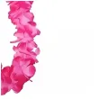 naszyjnik hawajski kwiaty partydeco rozowy 100 cm