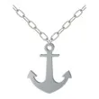naszyjnik kotwica na lancuszku srebrna 6 cm