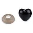noski bezpieczne serce czarne stoklasa 13x12 mm 5 szt