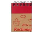 notes z olowkiem eko babcia czerwony giftmania