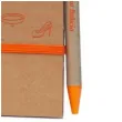 notes z olowkiem eko babcia pomaranczowy giftmania