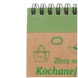 notes z olowkiem eko babcia zielony giftmania