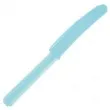 noze plastikowe blekitne amscan 17 cm 10 szt