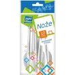 noze plastikowe classic biale ravi 12 szt
