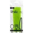 noze plastikowe classic limonkowe partypal 10 szt
