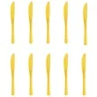 noze plastikowe classic zolte partypal 10 szt