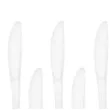 noze plastikowe dlugie bialy partypal 10 szt